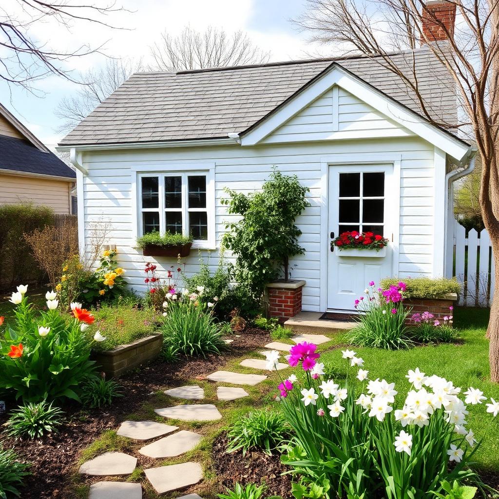 Village Cottage with Cutting Garden